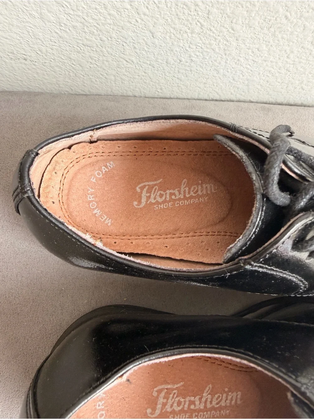 Boys  Black Leather Dress Oxfords